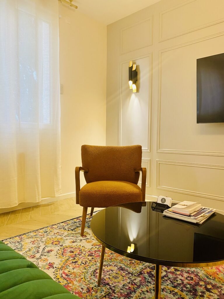 Salon spacieux appartement Baudelaire Résidence Hyacinthe Lorient